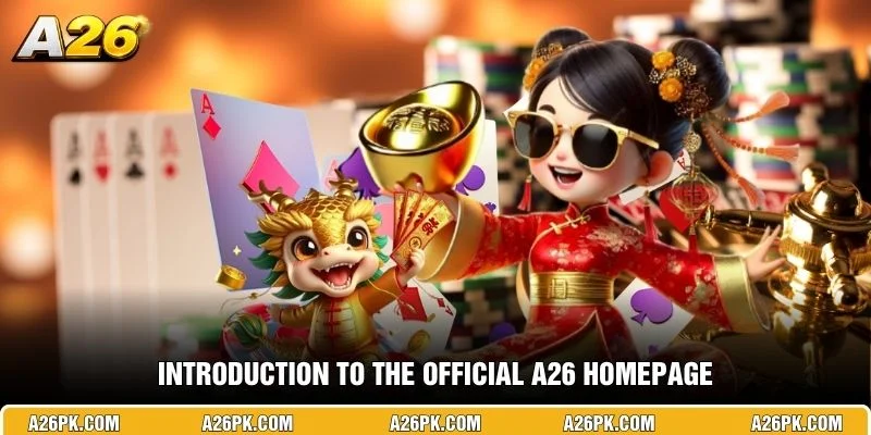 Introduction to the Official A26 Homepage