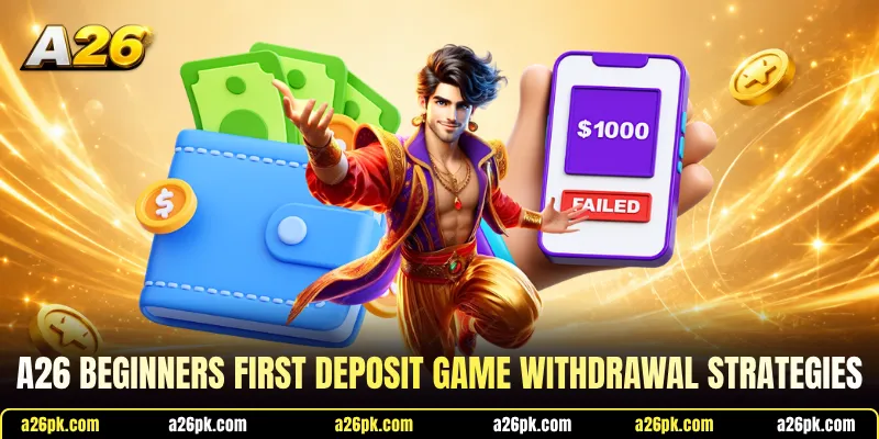 A26 Beginners First Deposit Game Withdrawal