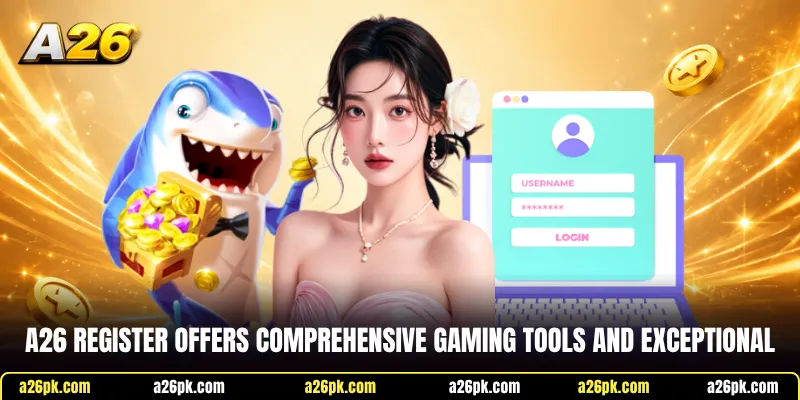 A26 register offers comprehensive gaming tools and exceptional