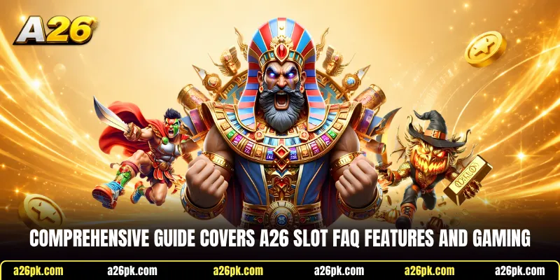 Comprehensive guide covers A26 Slot FAQ features and gaming