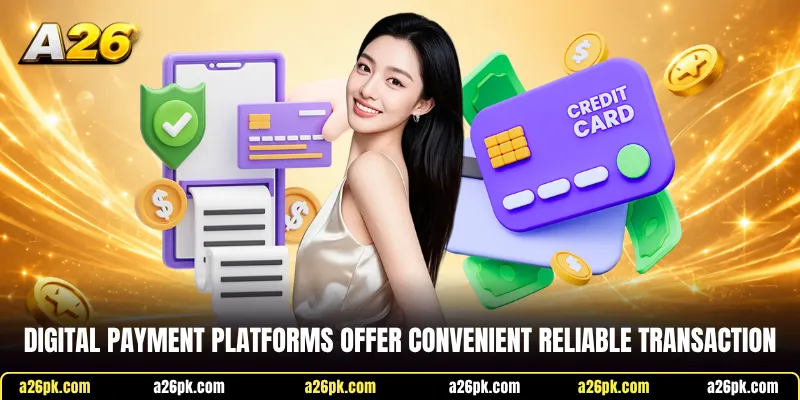 Digital payment platforms offer convenient reliable transaction