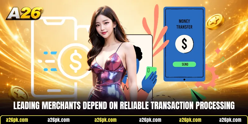 Leading merchants depend on reliable transaction processing