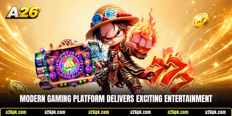 Modern gaming platform delivers exciting entertainment